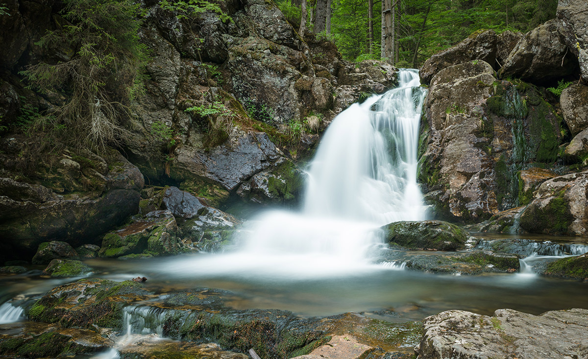 Wasserfall Wandern Bayern