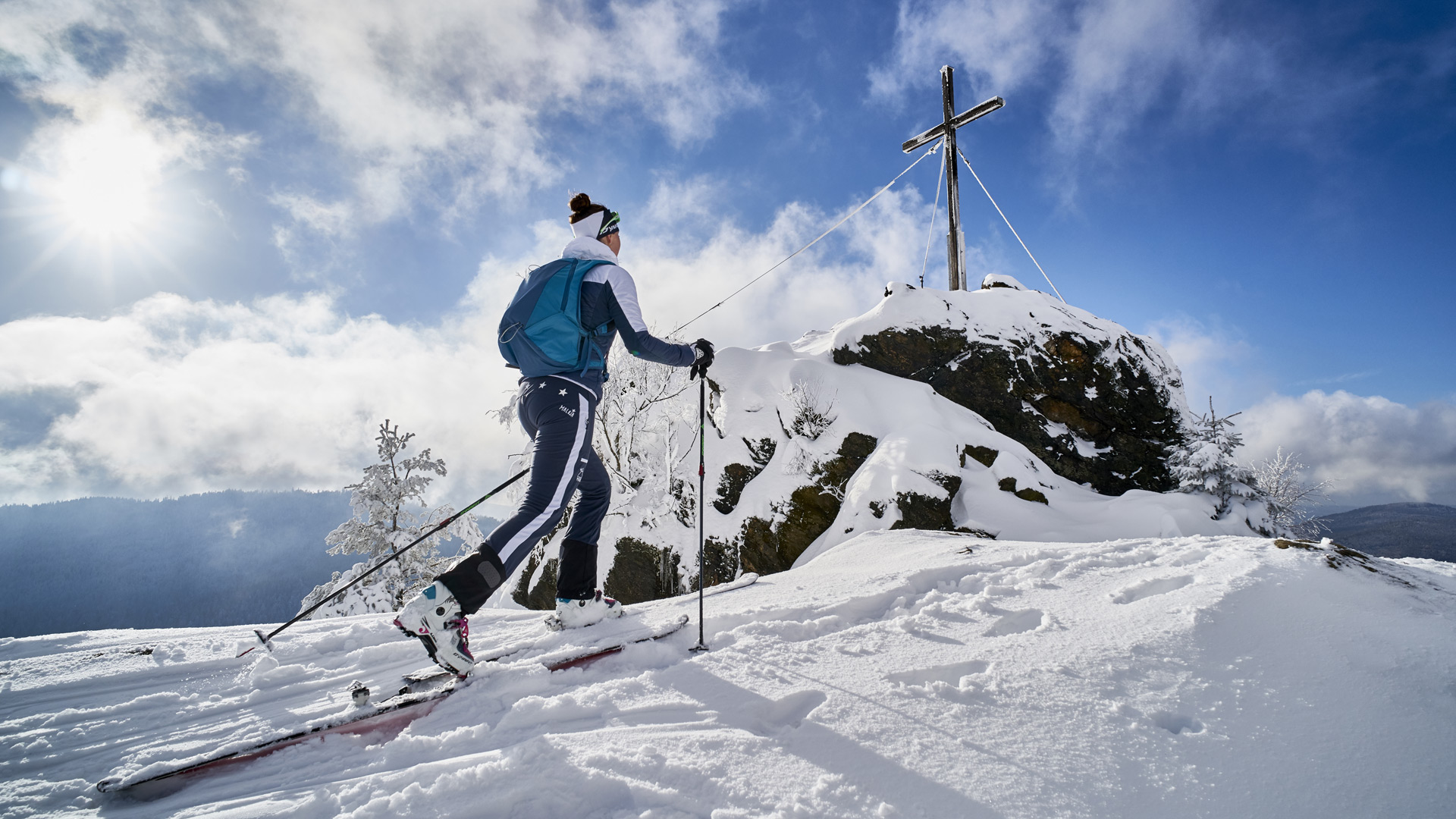 Tourenski gehen Großer Arber Bayerischer Wald