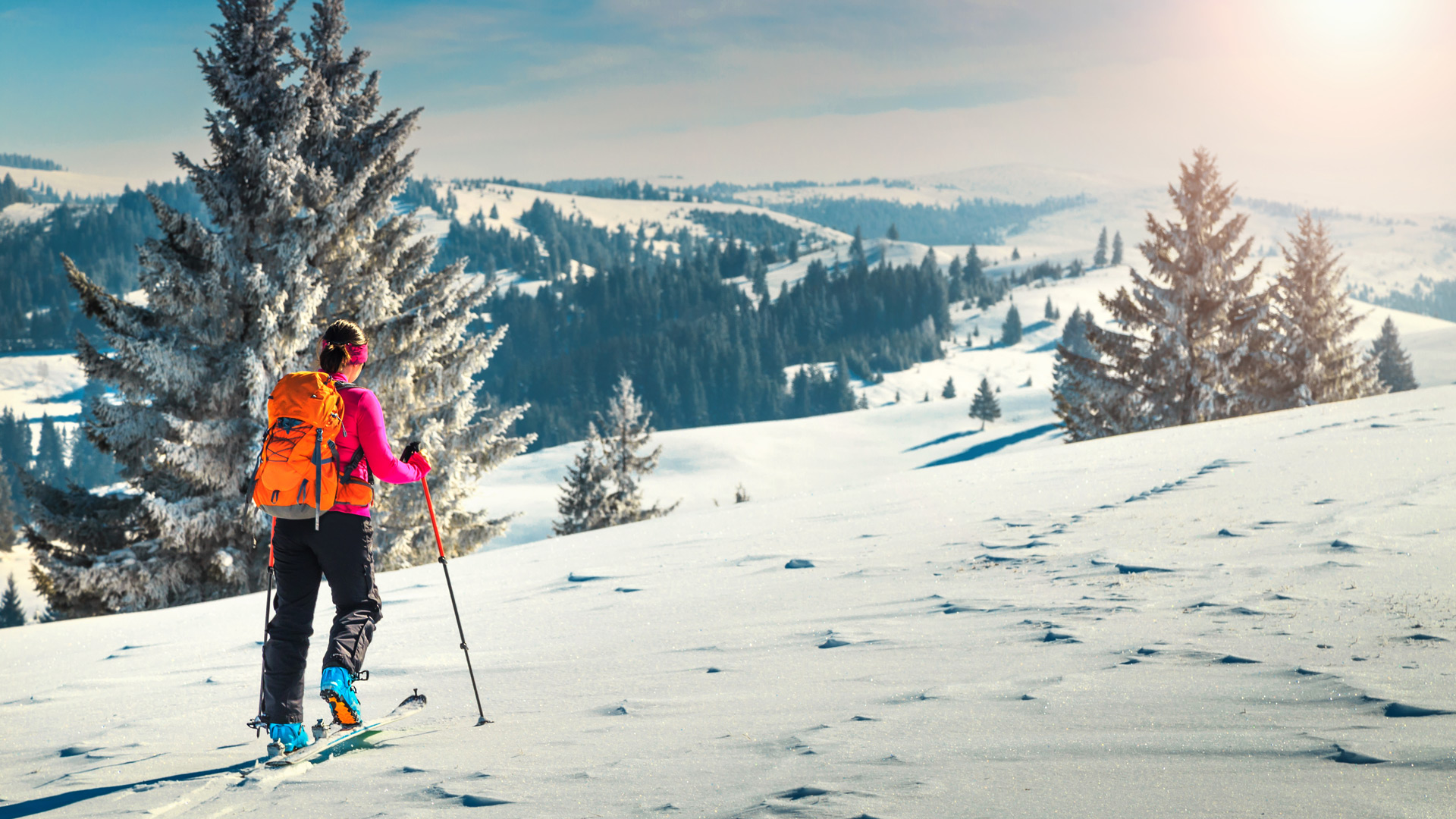 Skitour Bayern Winterurlaub Chalets Bodenmais