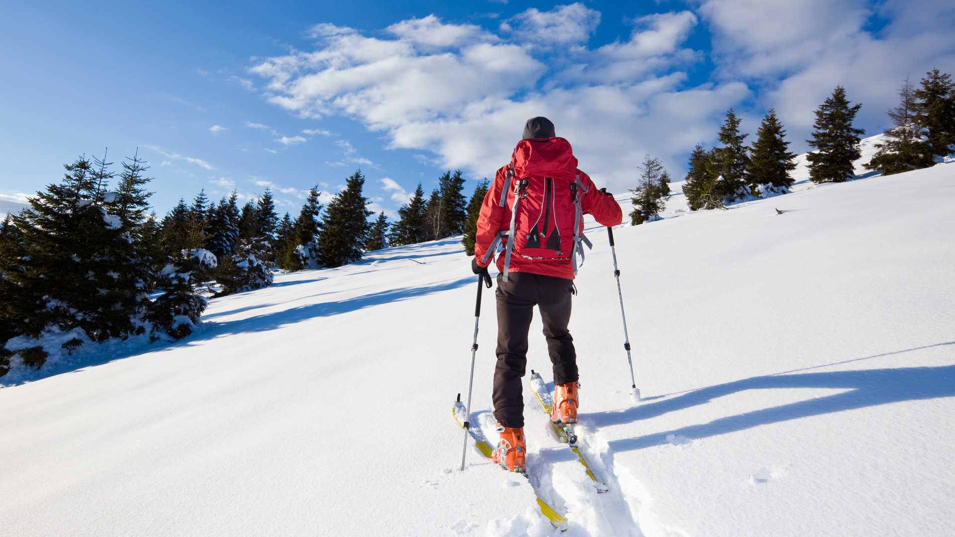 Tourengehen Bayern Winter-Aktivurlaub Luxuschalets Bodenmais