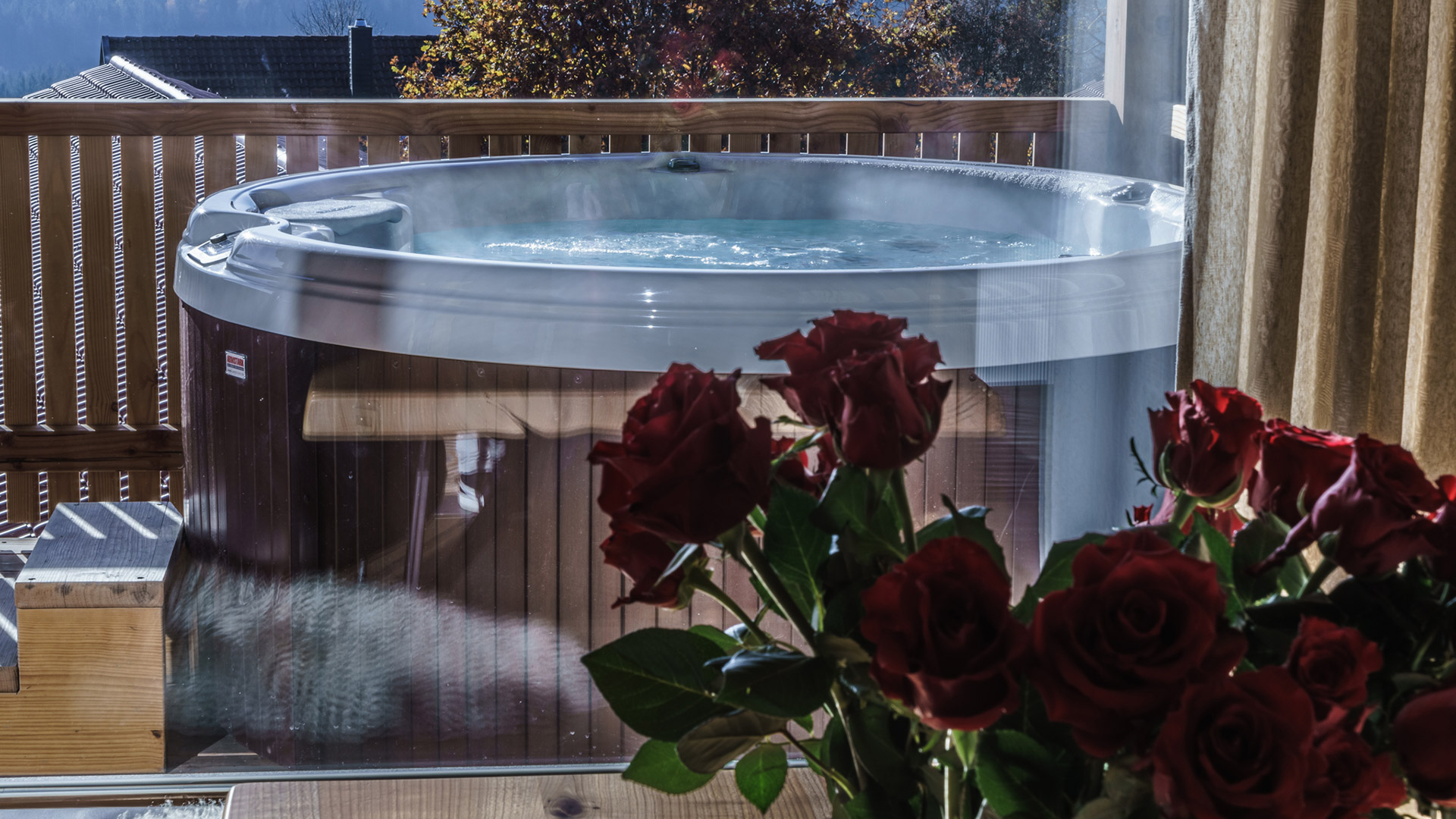 Jacuzzi im Chalet